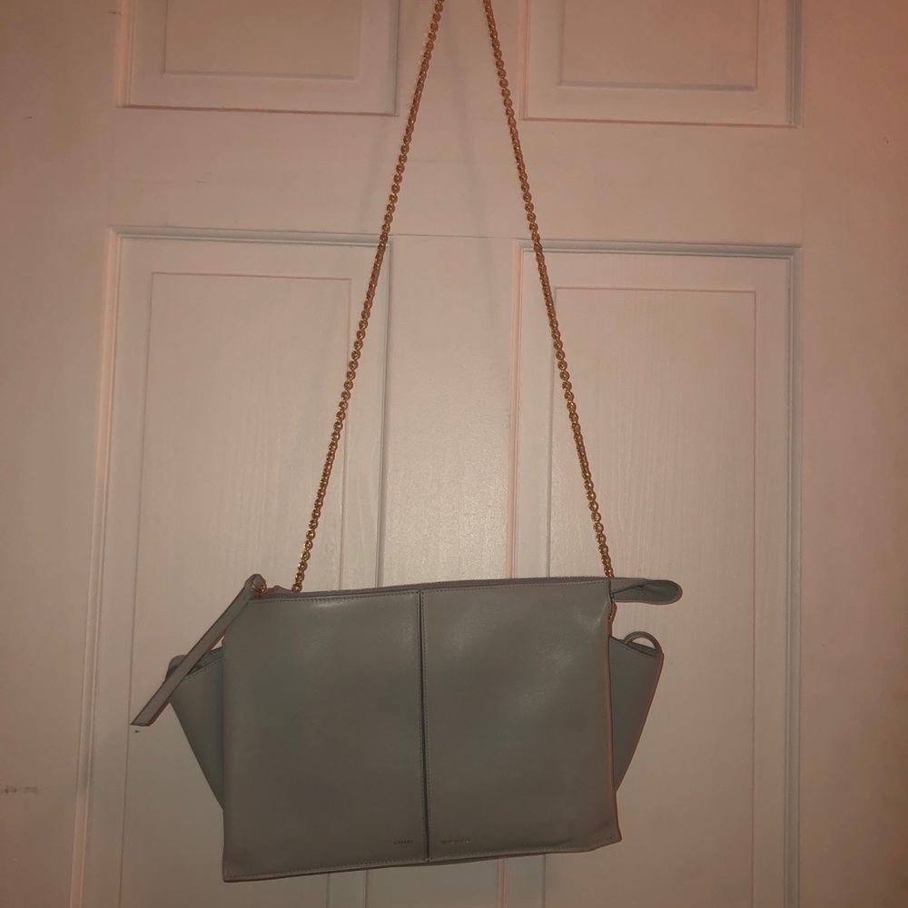 Céline Tri-Fold Clutch Chain Strap